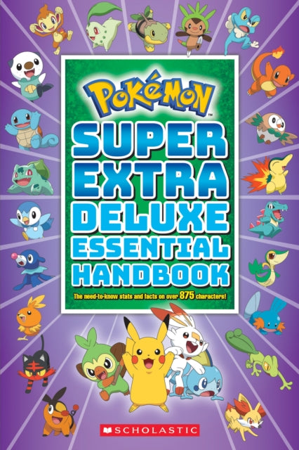 Pokemon: Super Extra Deluxe Essential Handbook-9781338714128