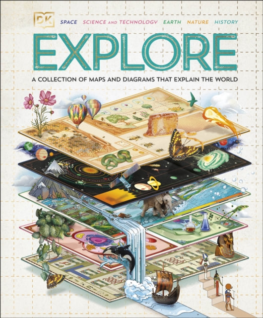 Explore : A Collection of Maps and Diagrams That Explain the World-9780241649763