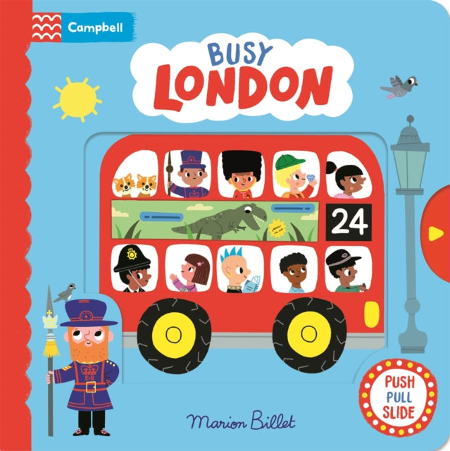 Busy London : A Push, Pull and Slide Book-9781035011933